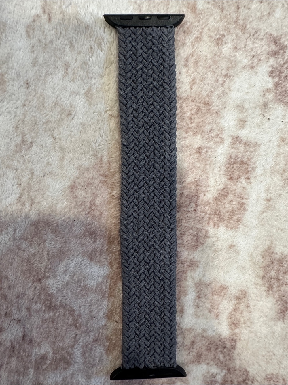 Braided Stretch Watch Band - Charcoal Gray